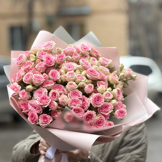 19 кустовых роз