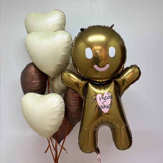Фонтан и фигурка "Пряник"