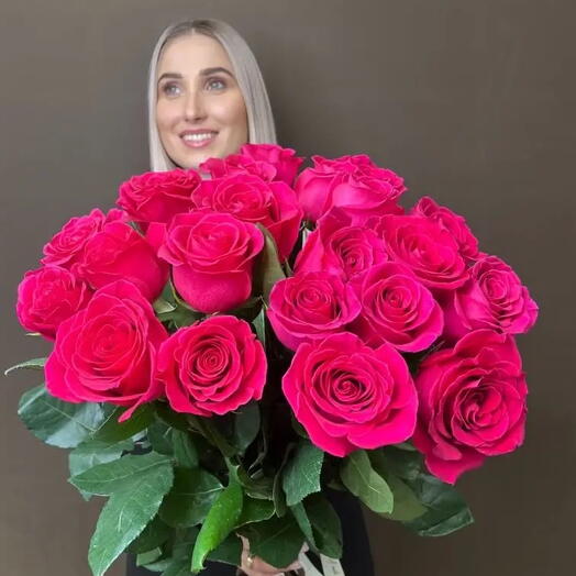 Букет из роз 21шт