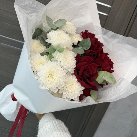 Букет с Французскими розами 🌹