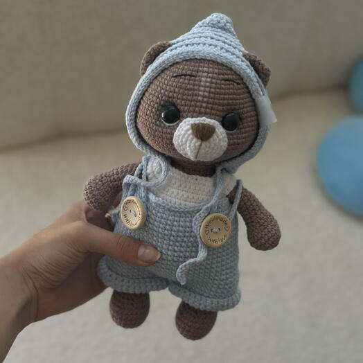 Мишка ручной работы