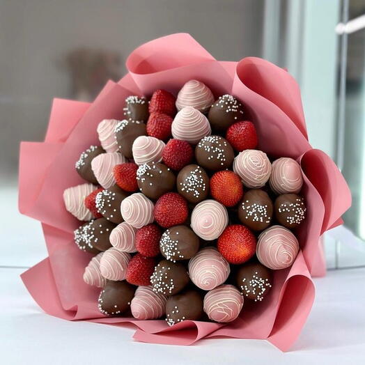 Құлпынай букеті "ChocolateKiss"
