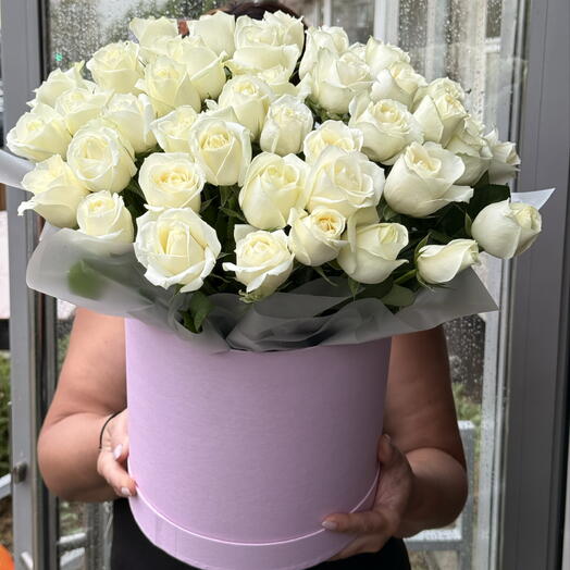 51 Роза в коробке