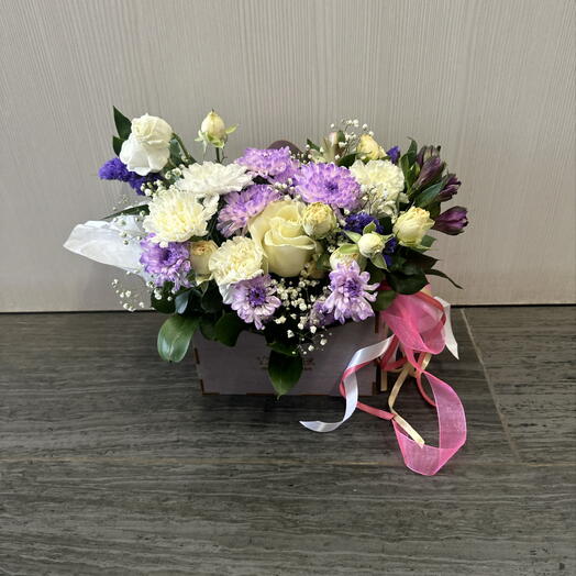 Flowers in a box mix