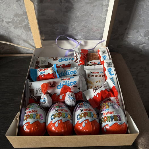 Киндер бокс для девочки