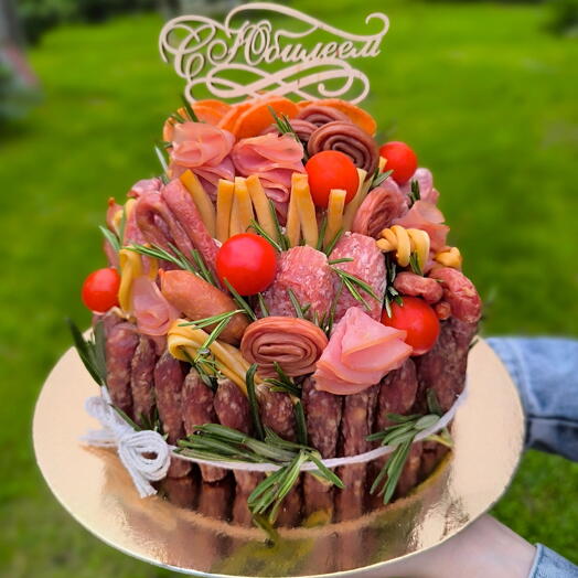 Мясной торт