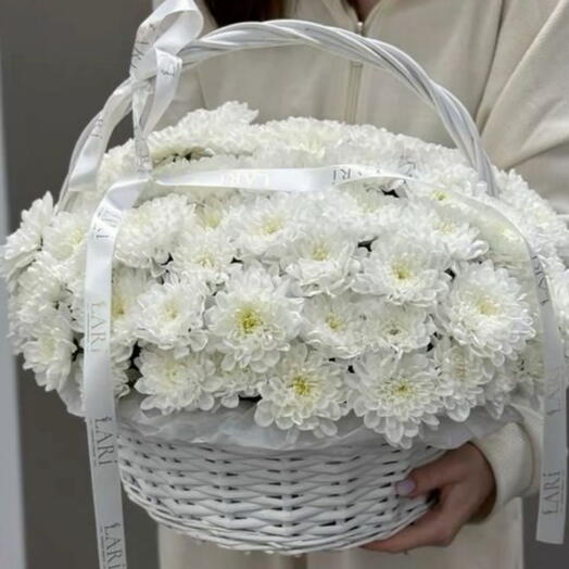 Белая корзина