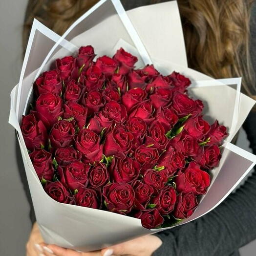 Букет из 51 розы (кения)