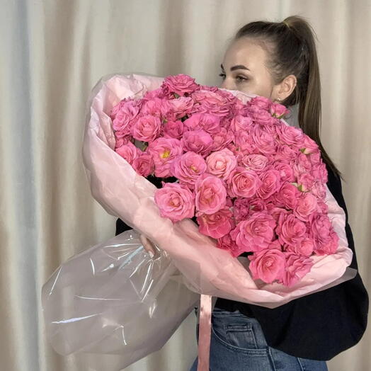 31 роза кустовая Лиана