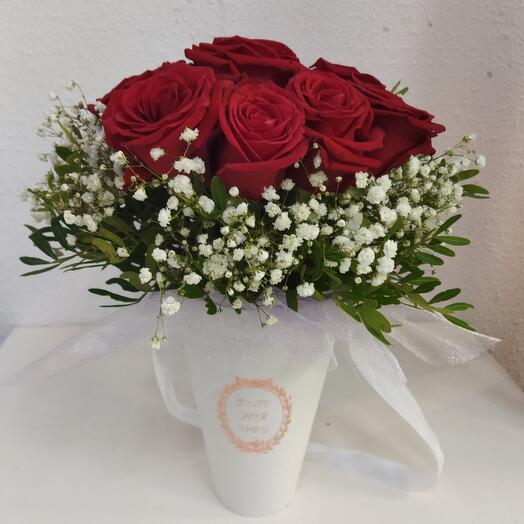 Just for you кашпо с Розами