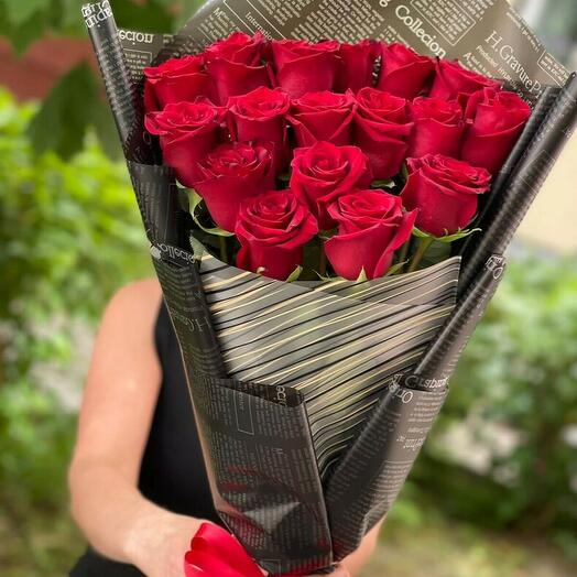 Bouquet of Luxurious ruby