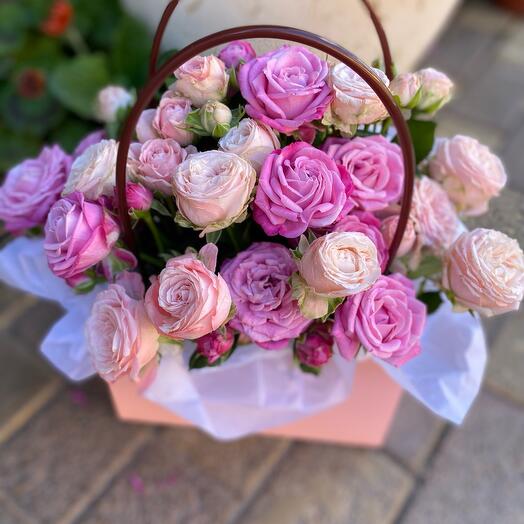 Bolso rosa peonía
