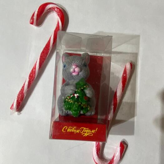 Фигурка зайчик статуэтка