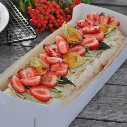 Меренговий рулет