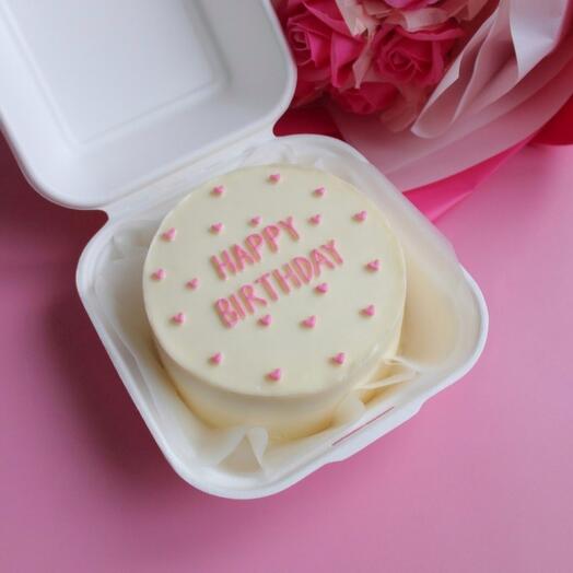 Бенто торт "happy birthday"