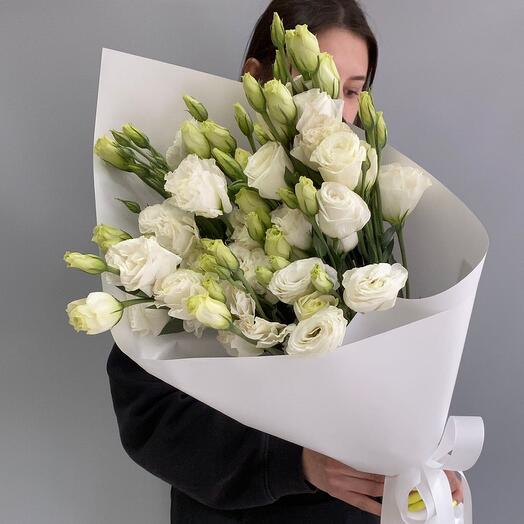 Букет эустомы