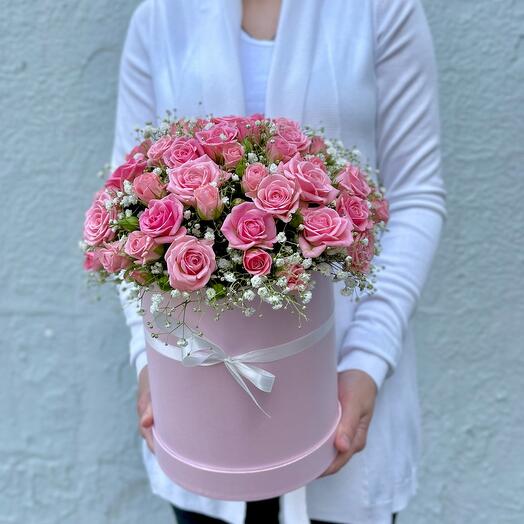 Flowers in the box "Air Odile"