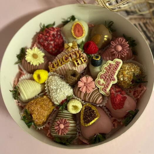 Chocolate-covered strawberries are named