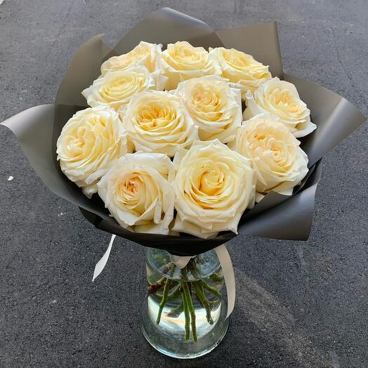 Rosas Ecuador crema