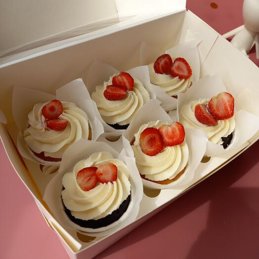 NUEVO Cupcakes de fresa