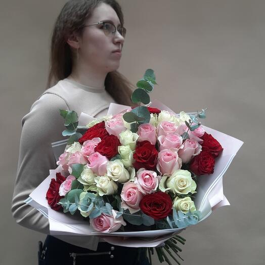 Bouquet of roses mix