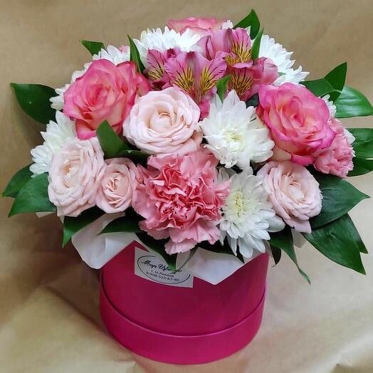 Цветы в коробке🌸