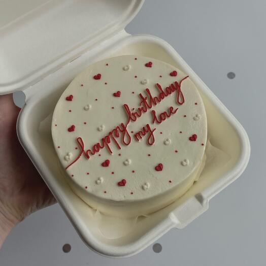 Бенто-торт «happy birthday» другу, подруге, сестре, маме