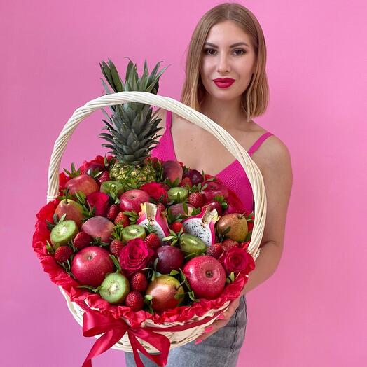 Фруктовая корзина «Розалина»