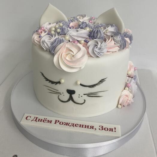Торт котик