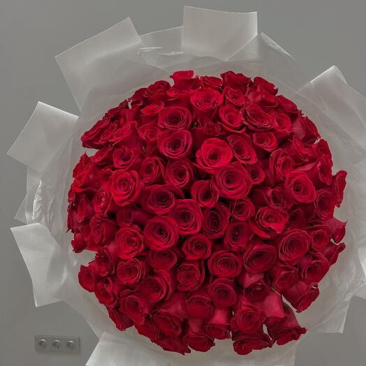 Букет из 101 Голландской розы