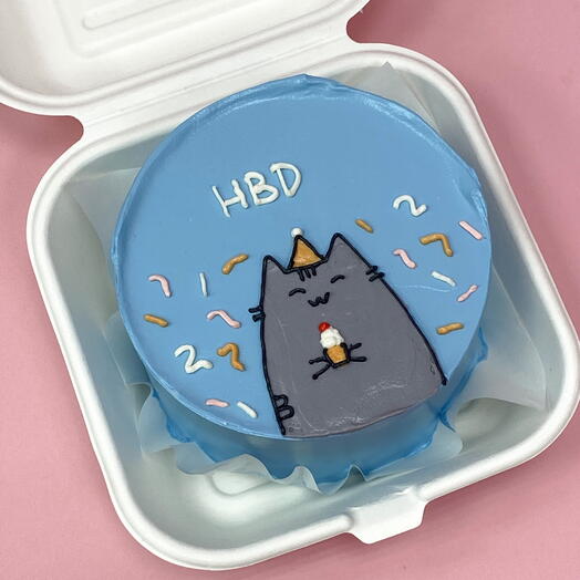 Бенто торт HBD