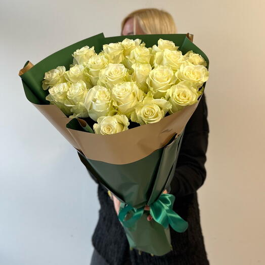 Ramo de rosas blancas