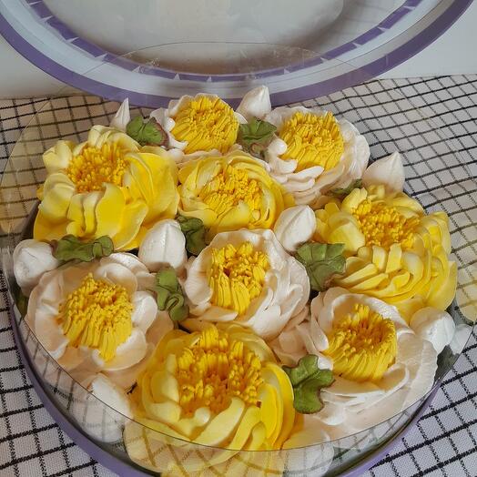 Пионы зефирные