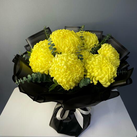 Моно из хризантем