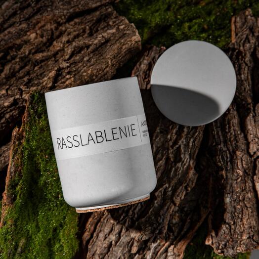 Ароматическая свеча RASSLABLENIE, 140 мл