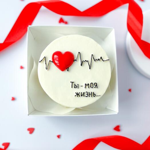 Бенто-торт любимым «Ты - моя жизнь»