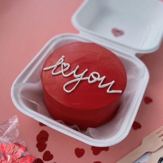 Бенто торт I love You