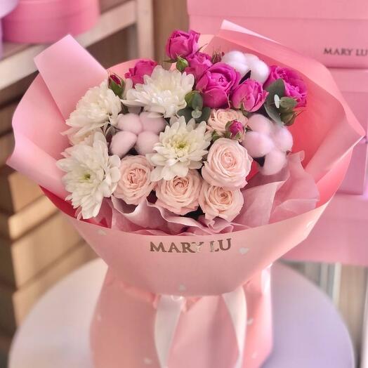 Авторский букет с любовью 💖