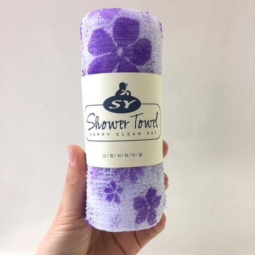 Мочалка - полотенце Happy Clean Day Shower Towel