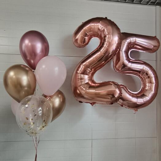 Шары на 25летие