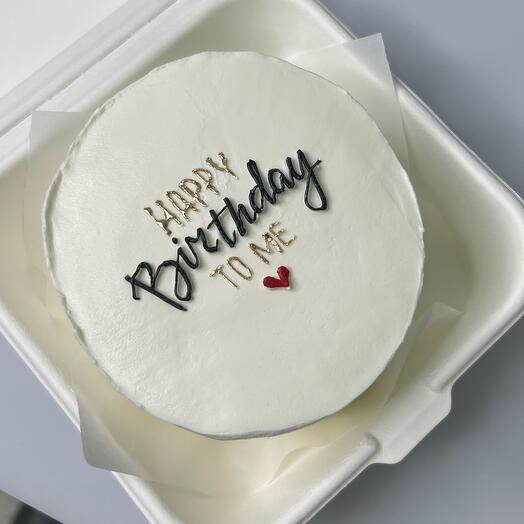 Бенто-торт без сахара, без глютена birthday
