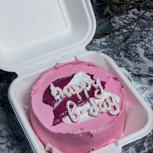 Бенто торт на день рождения "Happy B-day"