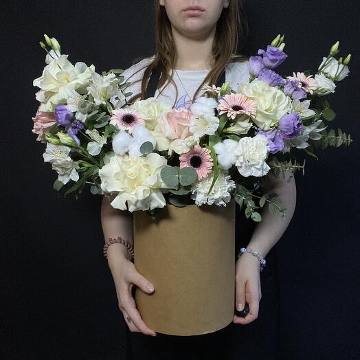 Корзина с цветами