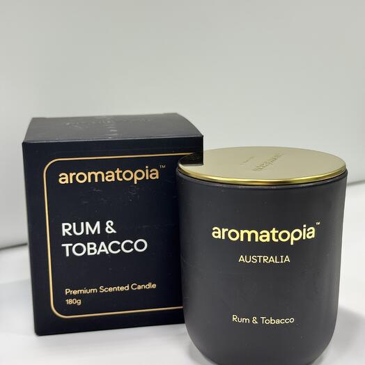 Свеча 180 гр Rum Tobacco