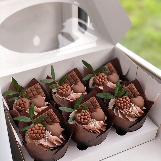 Cupcakes 6 piezas