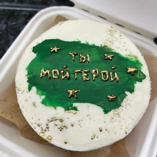 Бенто-торт "ты мой герой"