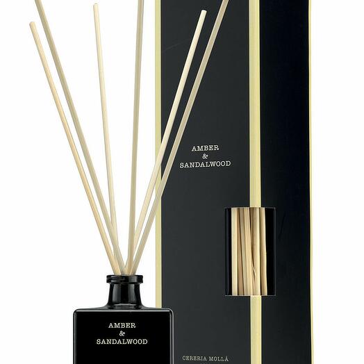Диффузор с палочками BOUTIQUE Amber   Sandalwood