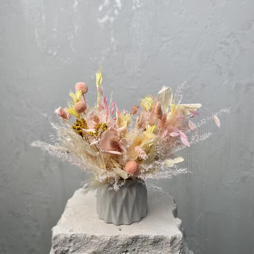Композиция из сухоцветов💐