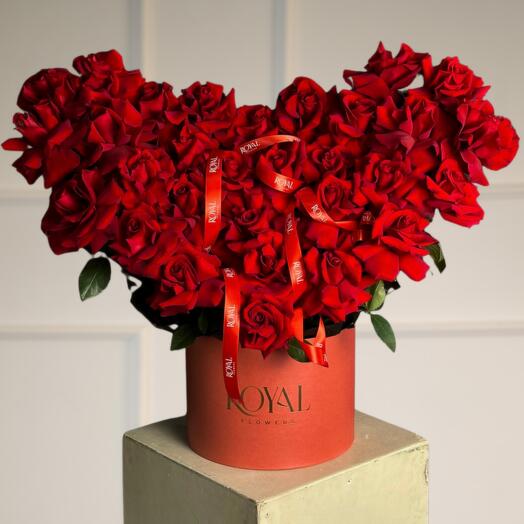 Красная коробка