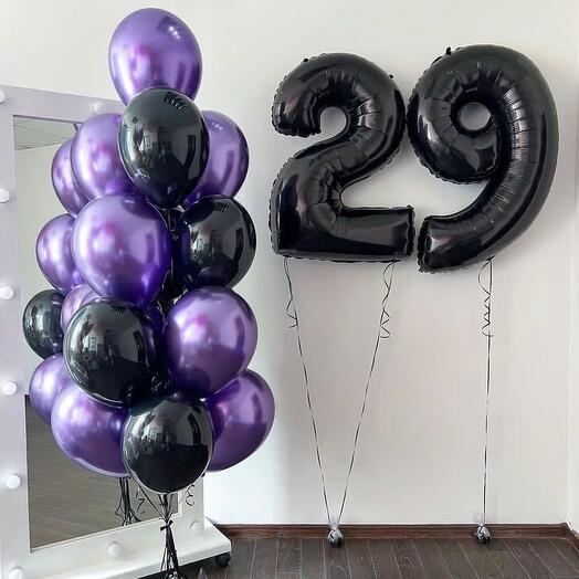 Шары «С Днём Рождения» 34